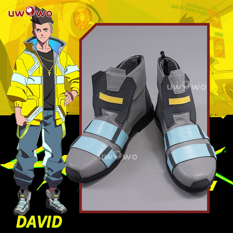 Pre-sale】Uwowo Anime Cyberpunk: Edgerunners Cosplay Shoes David Cospl –  Uwowo Cosplay